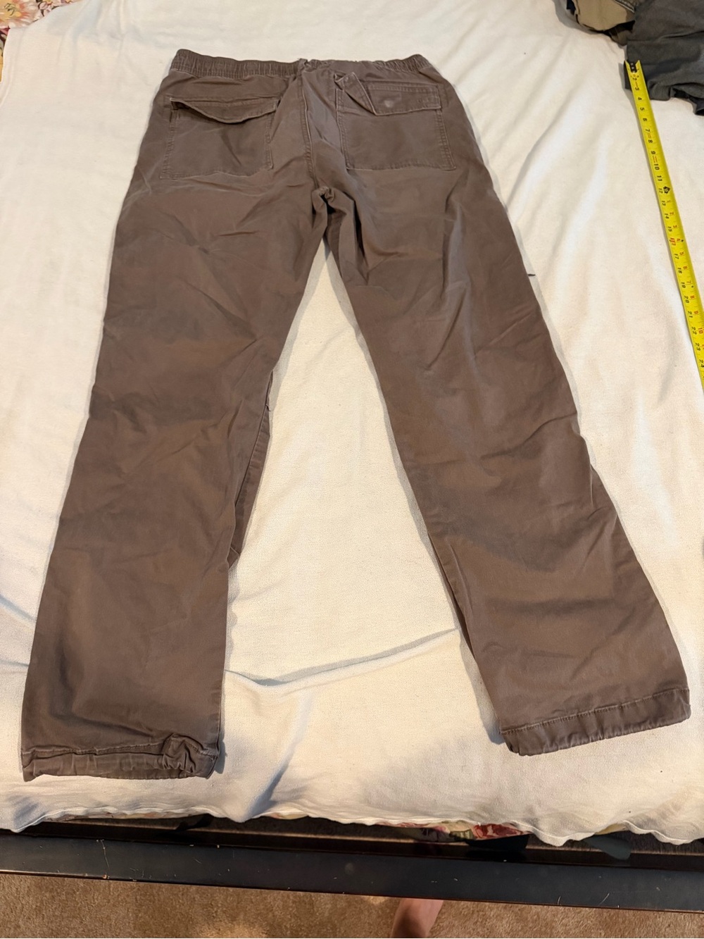 Hollister Brown Cargo Pants with Drawstring Waist - Picture 5 of 5